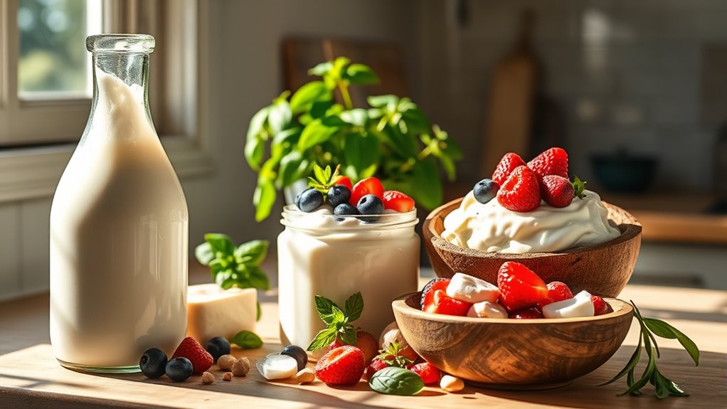 plant based dairy benefits and variety