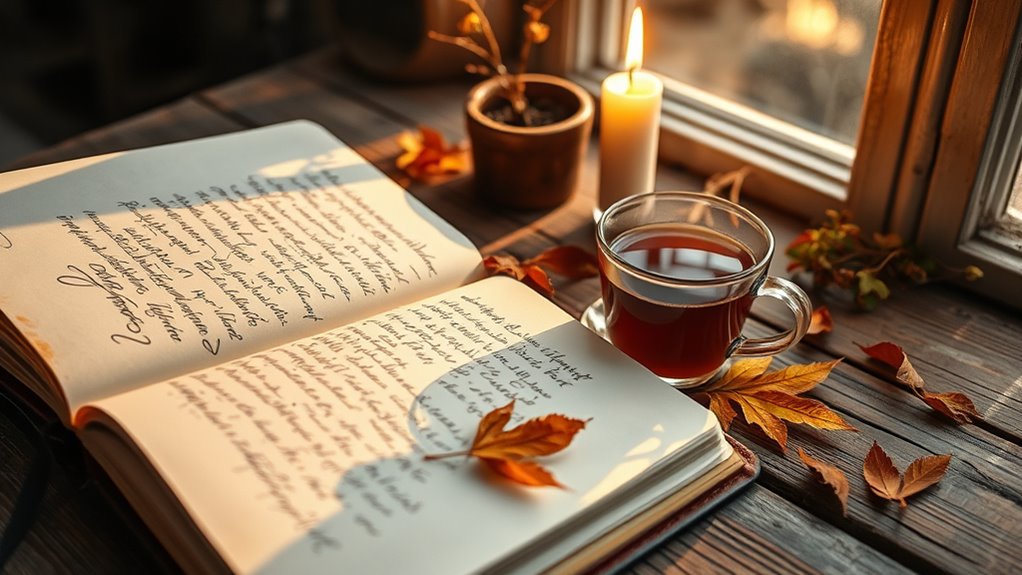 practice gratitude through journaling