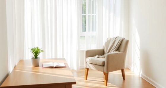 simplify space for focus