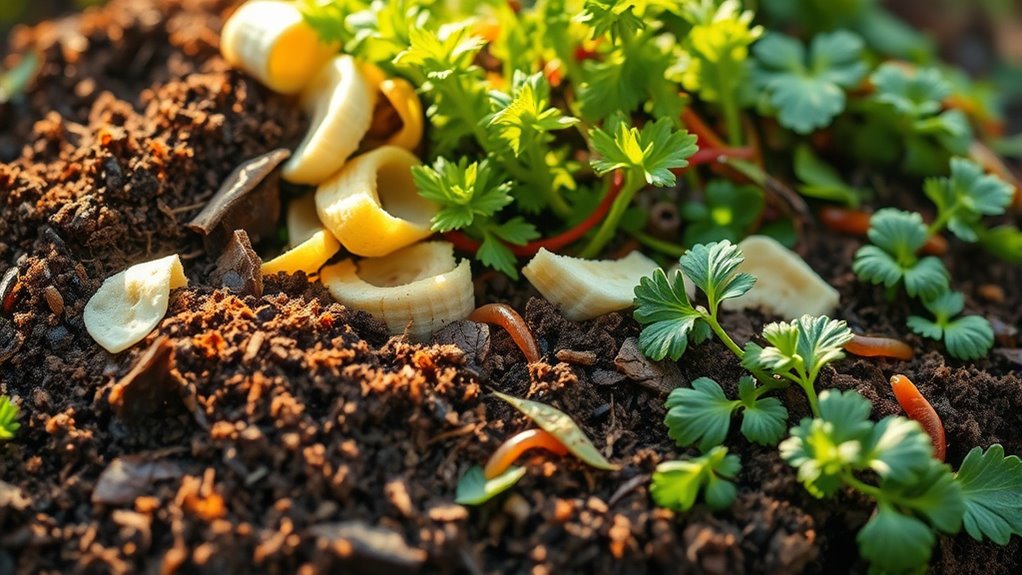 turn kitchen waste into soil
