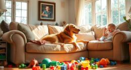 welcoming pets into family