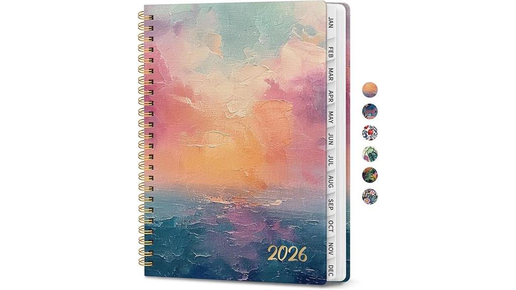 2026 sunset a5 planner