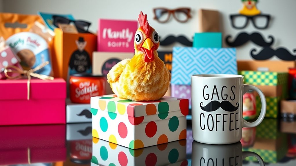 choose appropriate humorous gifts