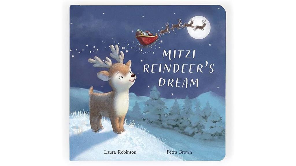 cute reindeer baby book