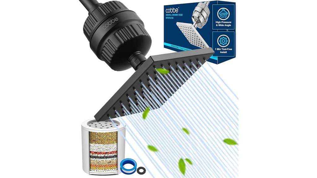 high pressure shower head