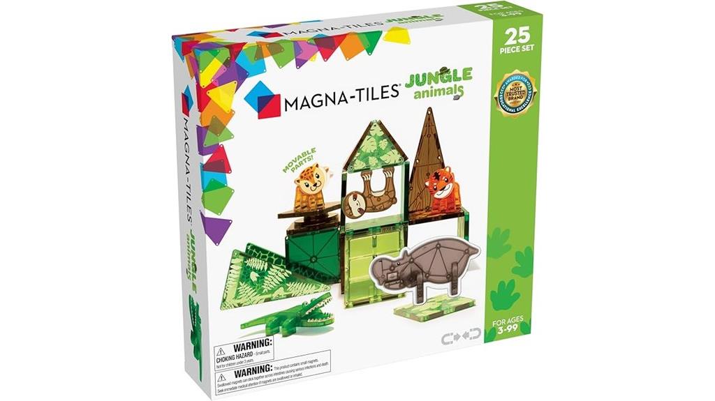 jungle animal magnet toy