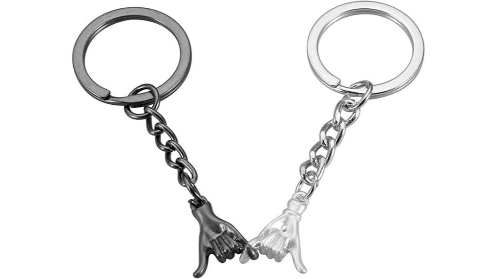 matching couple gift keychains