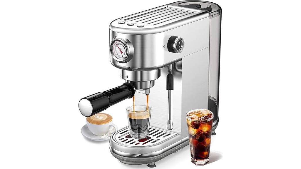 professional 20 bar espresso machine