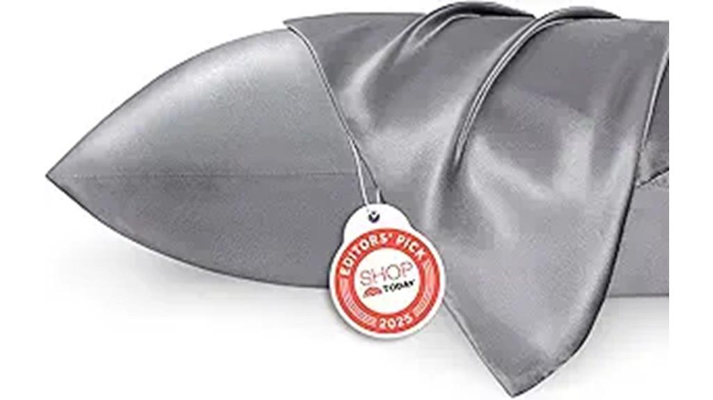 silky pillowcase set