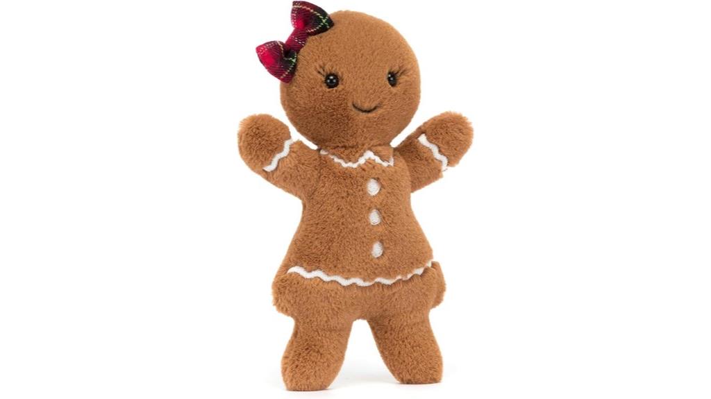 soft gingerbread ruby toy
