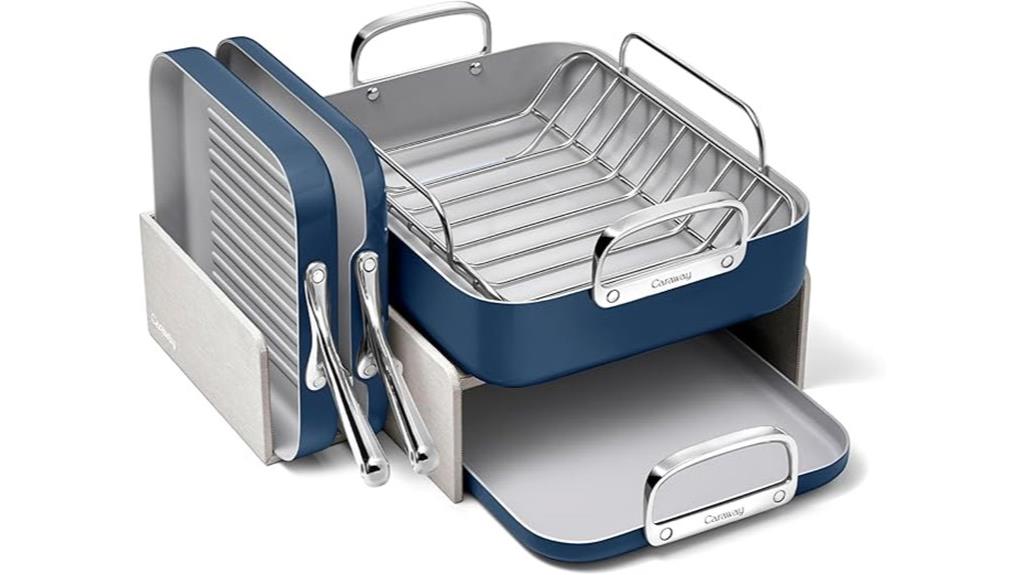 stylish ceramic cooking set