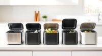 top kitchen compost bins
