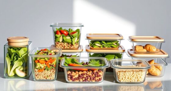 top stylish glass meal containers