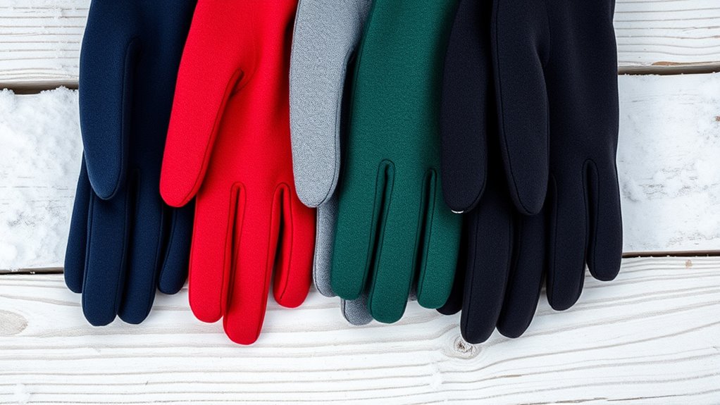 warm responsive touchscreen gloves