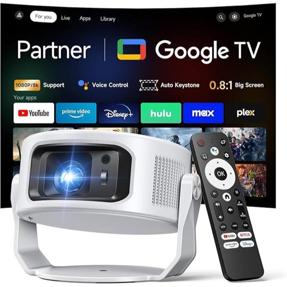 4k portable google tv