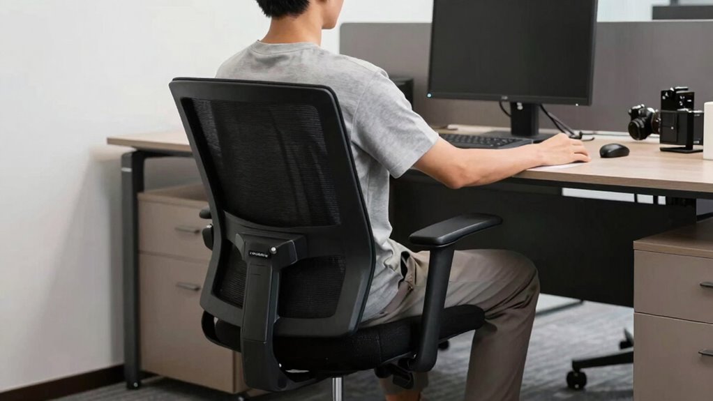 adjust backrest for support