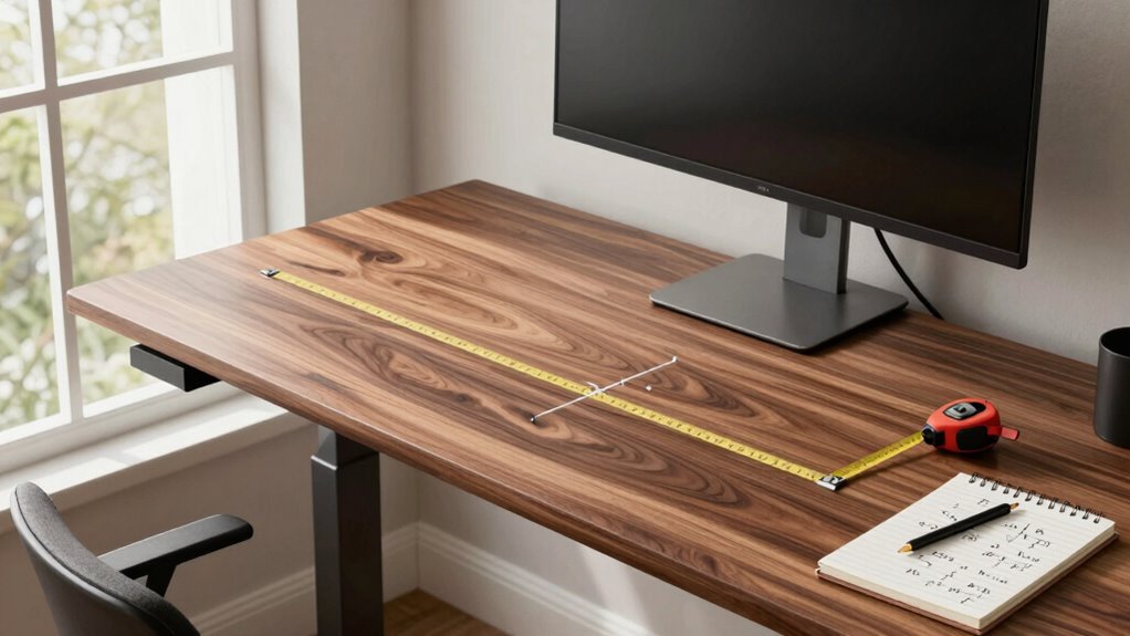 adjust desk for ergonomic comfort