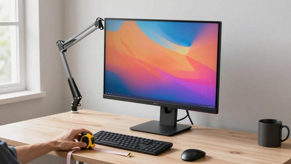 adjust monitor for comfort