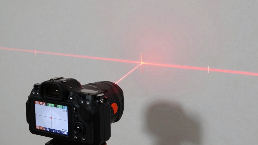 automatic leveling simplifies setup