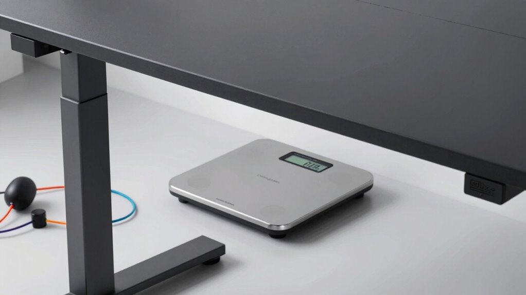 avoid overloading sit stand desks