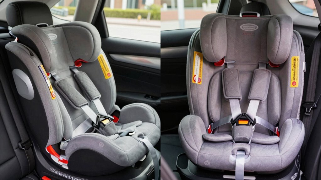 car seat safety labels