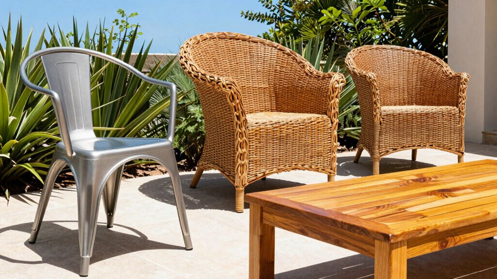 choose durable weather resistant materials