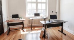 compact standing desks options