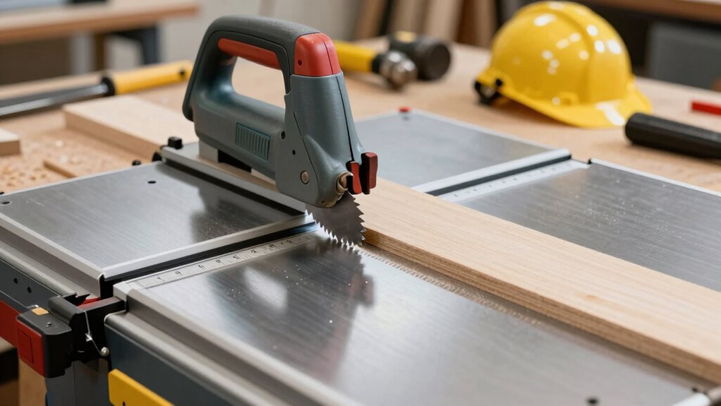 correct blade height safety