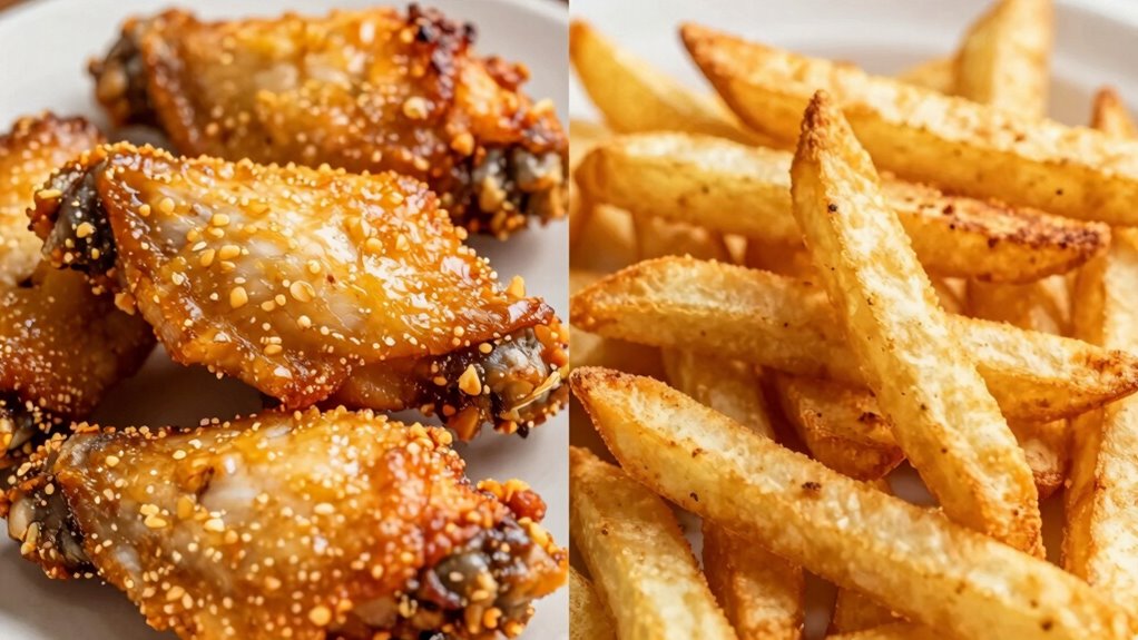 crispness comparison convection versus air fry