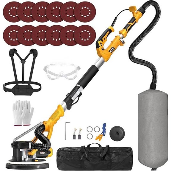 drywall sander with dust