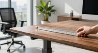 effective standing desk height
