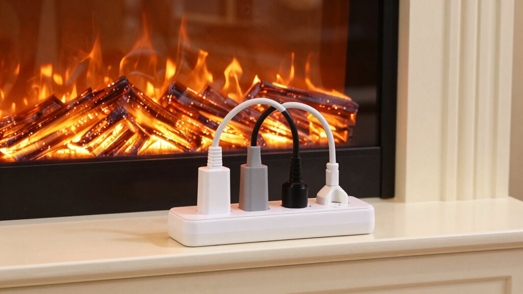 electrical safety in fireplaces
