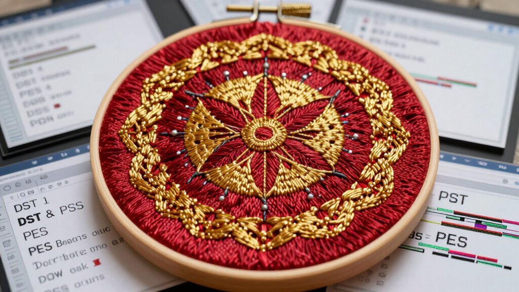 embroidery file formats issues