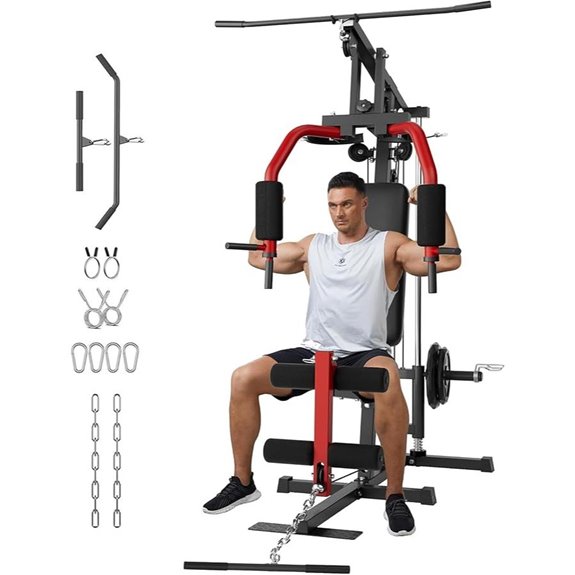 full body pulley gym
