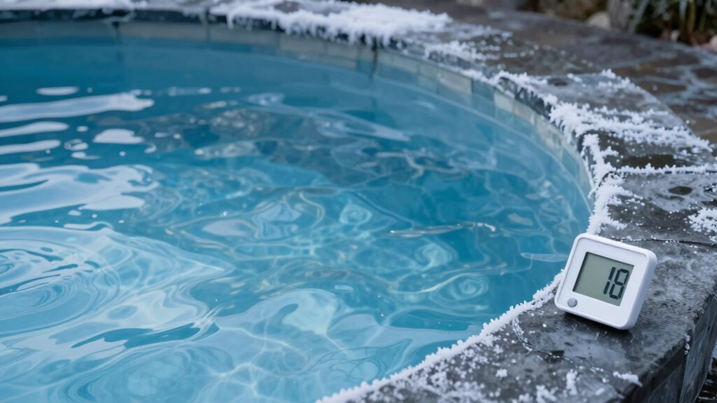 gradually adjust cold plunge