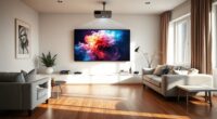 impressive ultra short throw projectors