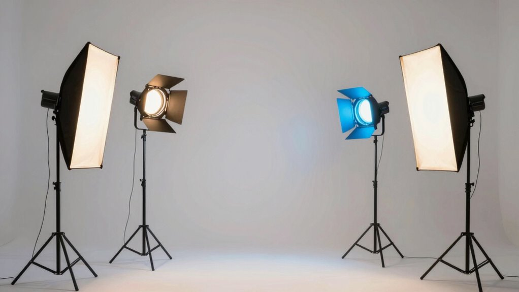 key factors for studio lighting