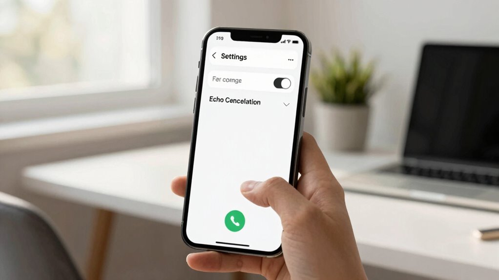mute suppress adjust settings