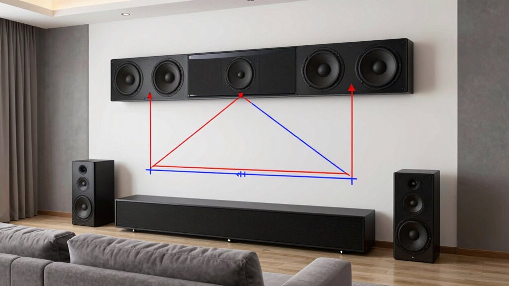 optimize speaker positioning angles