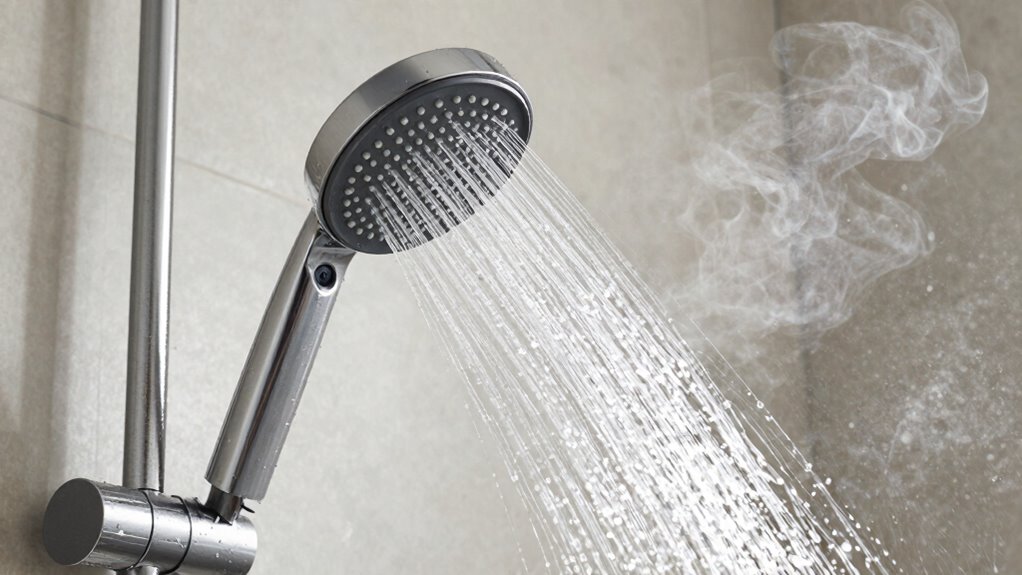 perform hot water usage measurement