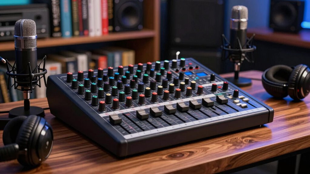 podcast mixer selection criteria