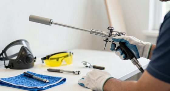 pre paint sprayer safety steps