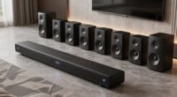 premium soundbars with speakers
