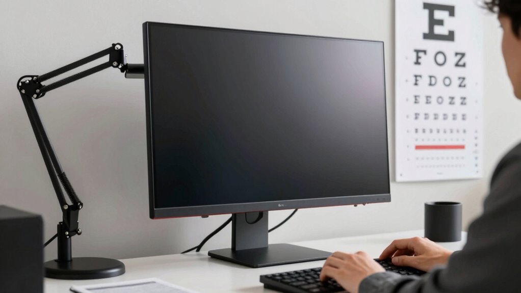 proper ergonomic workspace setup