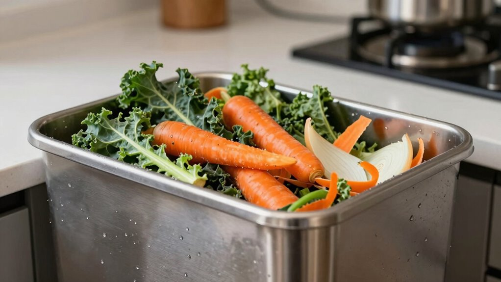 proper food waste preparation