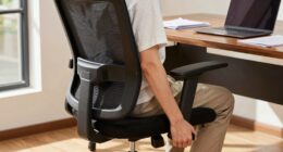 proper office chair adjustment