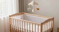 safe bassinet sleep setup