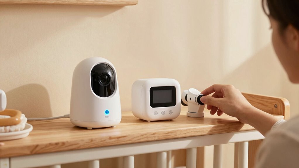 secure baby monitor setup