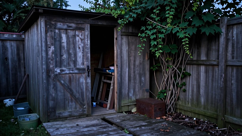 secure sheds and under decks