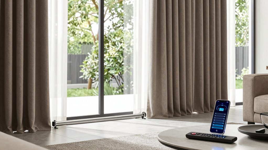 smart curtain track considerations